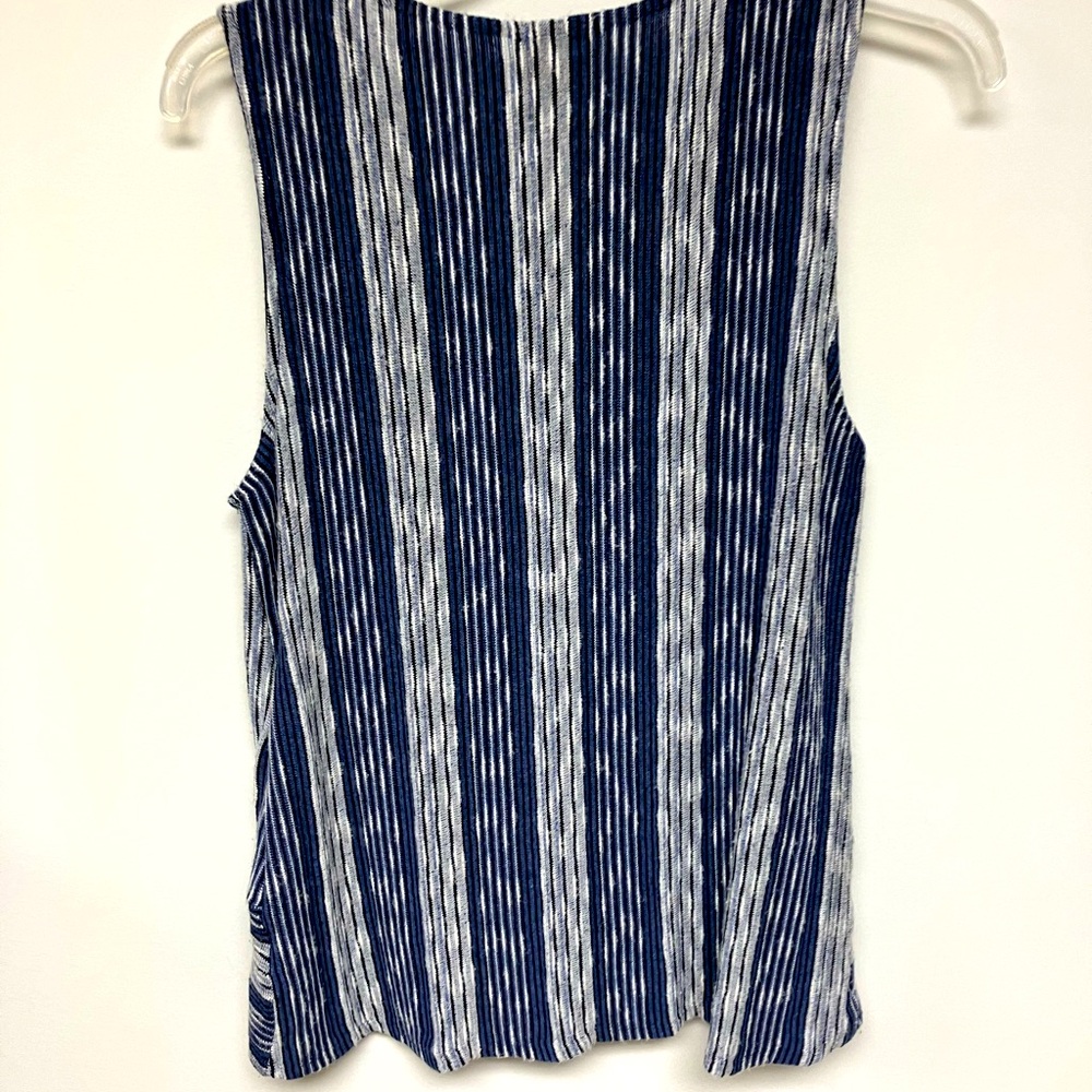W5 jersey top, blue/gray/white, L - Picture 2 of 4